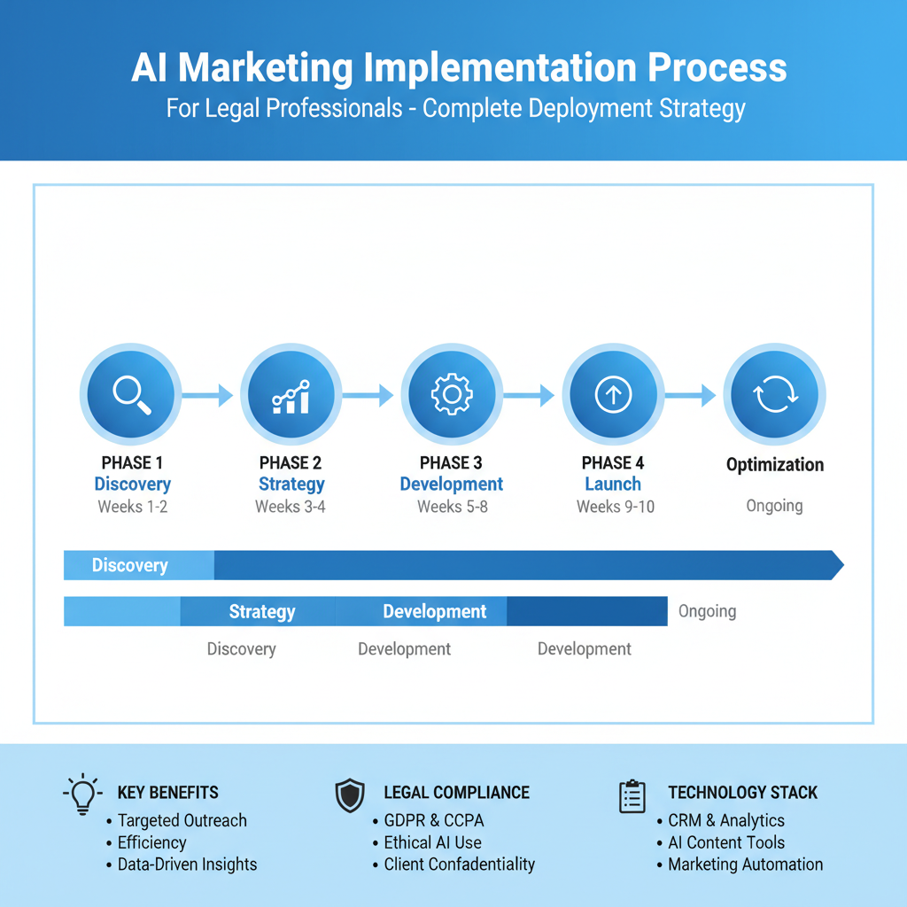 California AI Legal Marketing Company Implementation Process