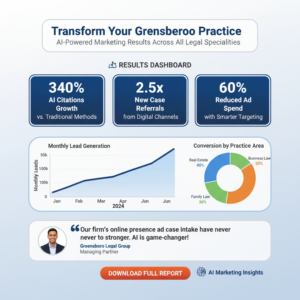 Greensboro Al Legal Marketing Agency