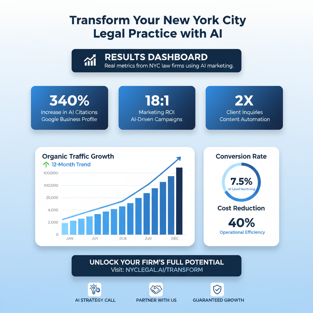 New York City AI Legal Marketing Agency