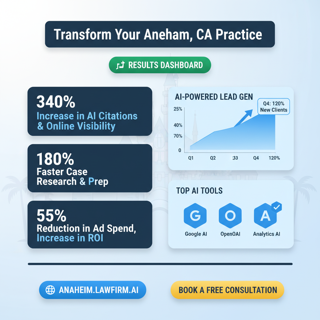 Anaheim, CA Al Legal Marketing Agency