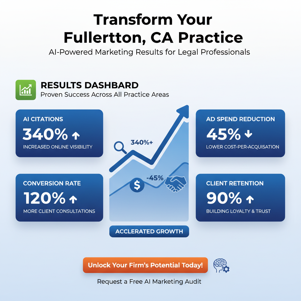 Fullerton, CA Al Legal Marketing Agency