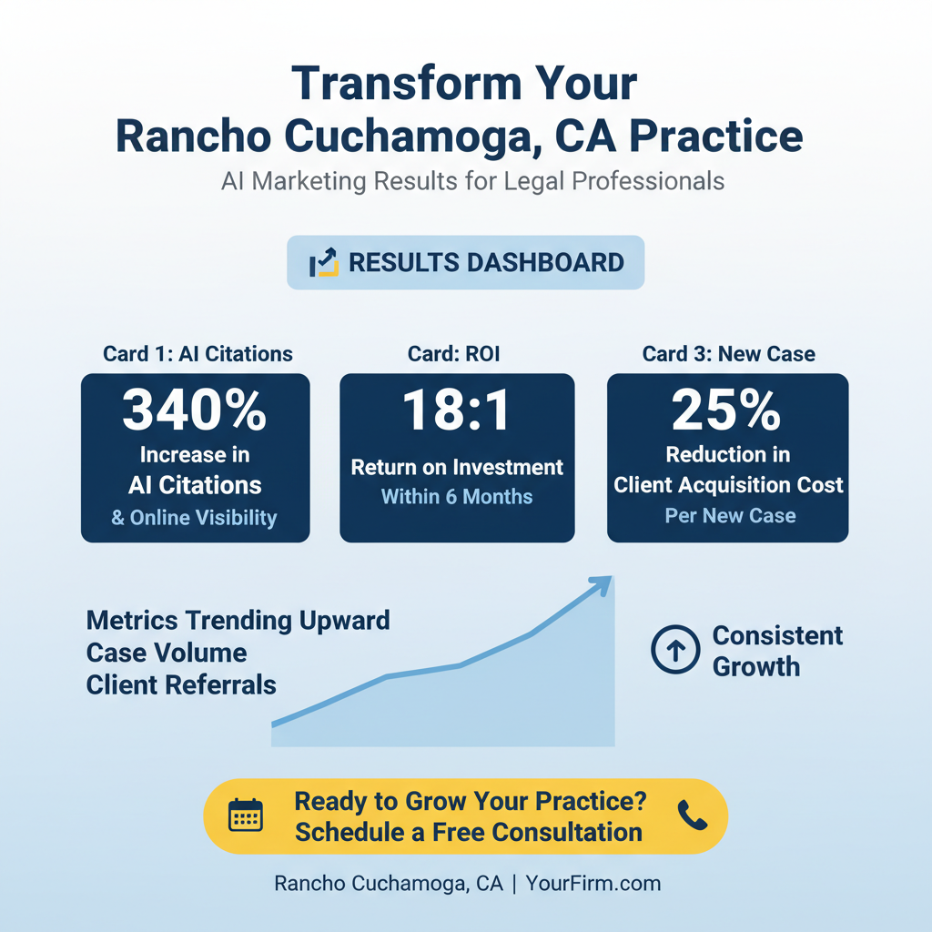 Rancho Cucamonga, CA Al Legal Marketing Agency