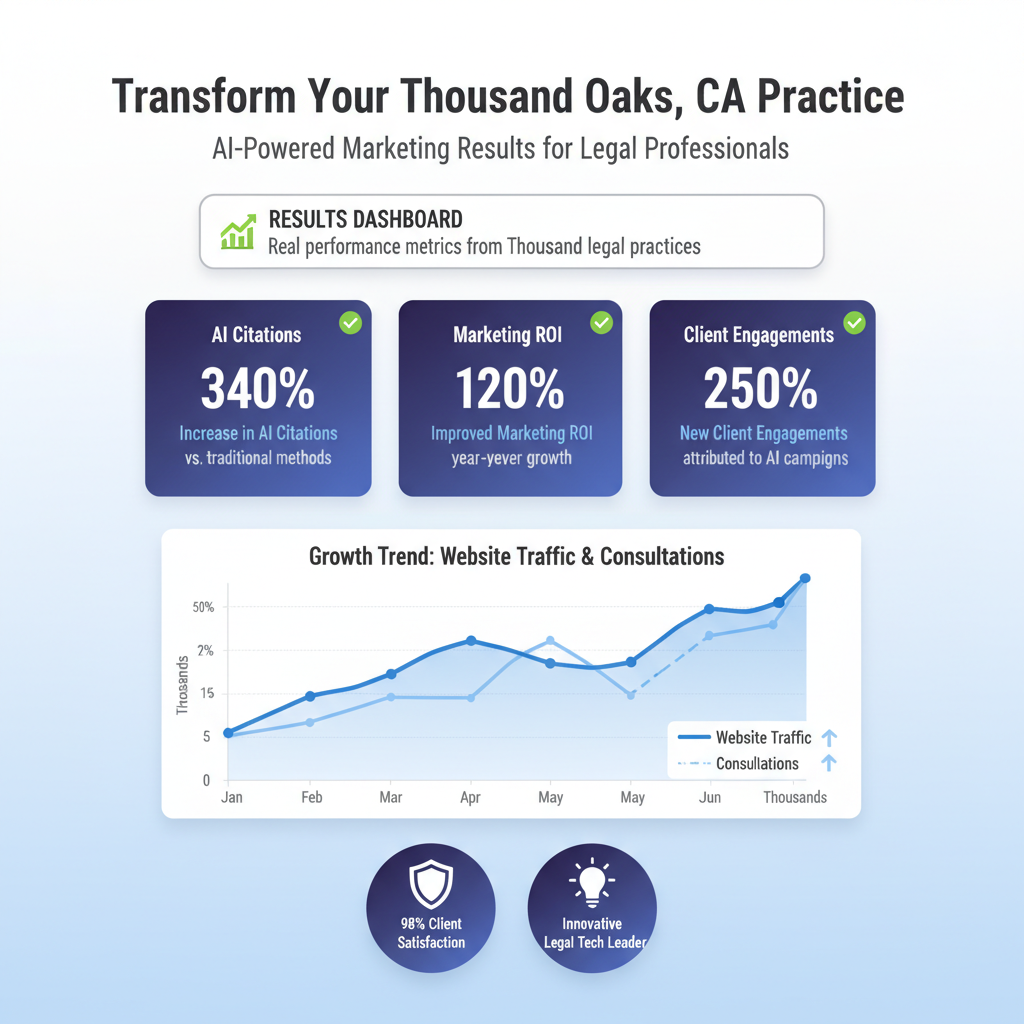 Thousand Oaks, CA Al Legal Marketing Agency