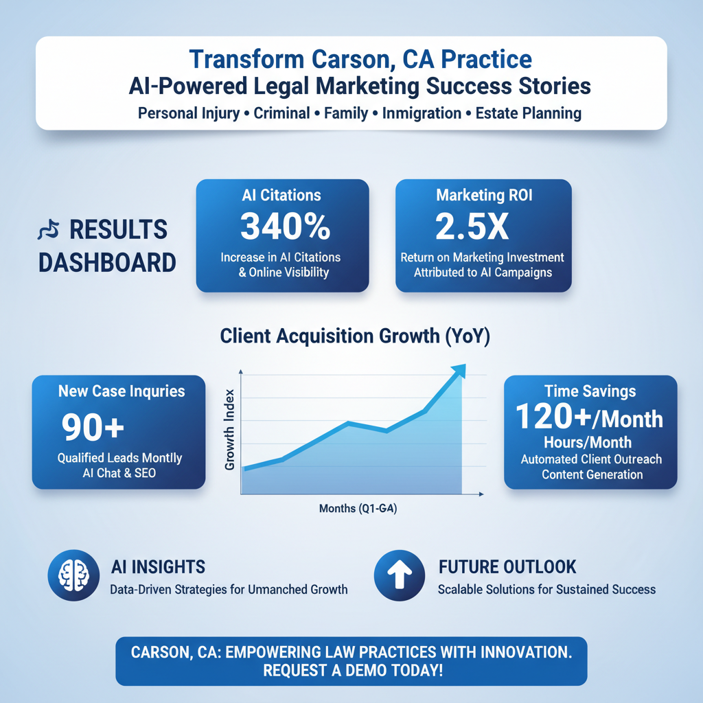 Carson, CA Al Legal Marketing Agency