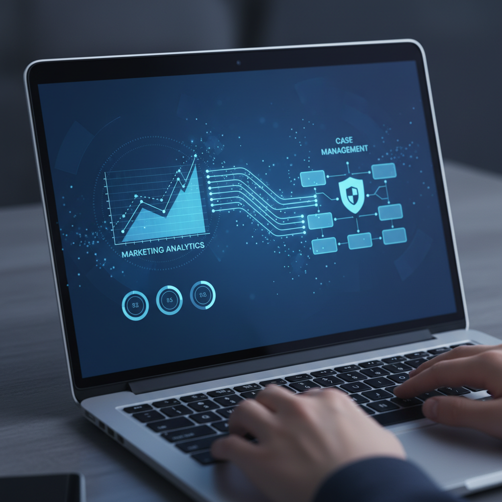 InterCore Technologies CMS and marketing integration dashboard