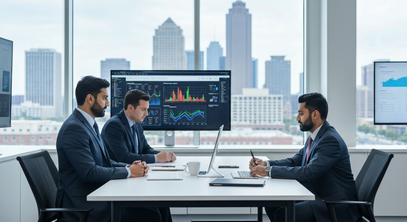 Plano law firm AI marketing strategy session